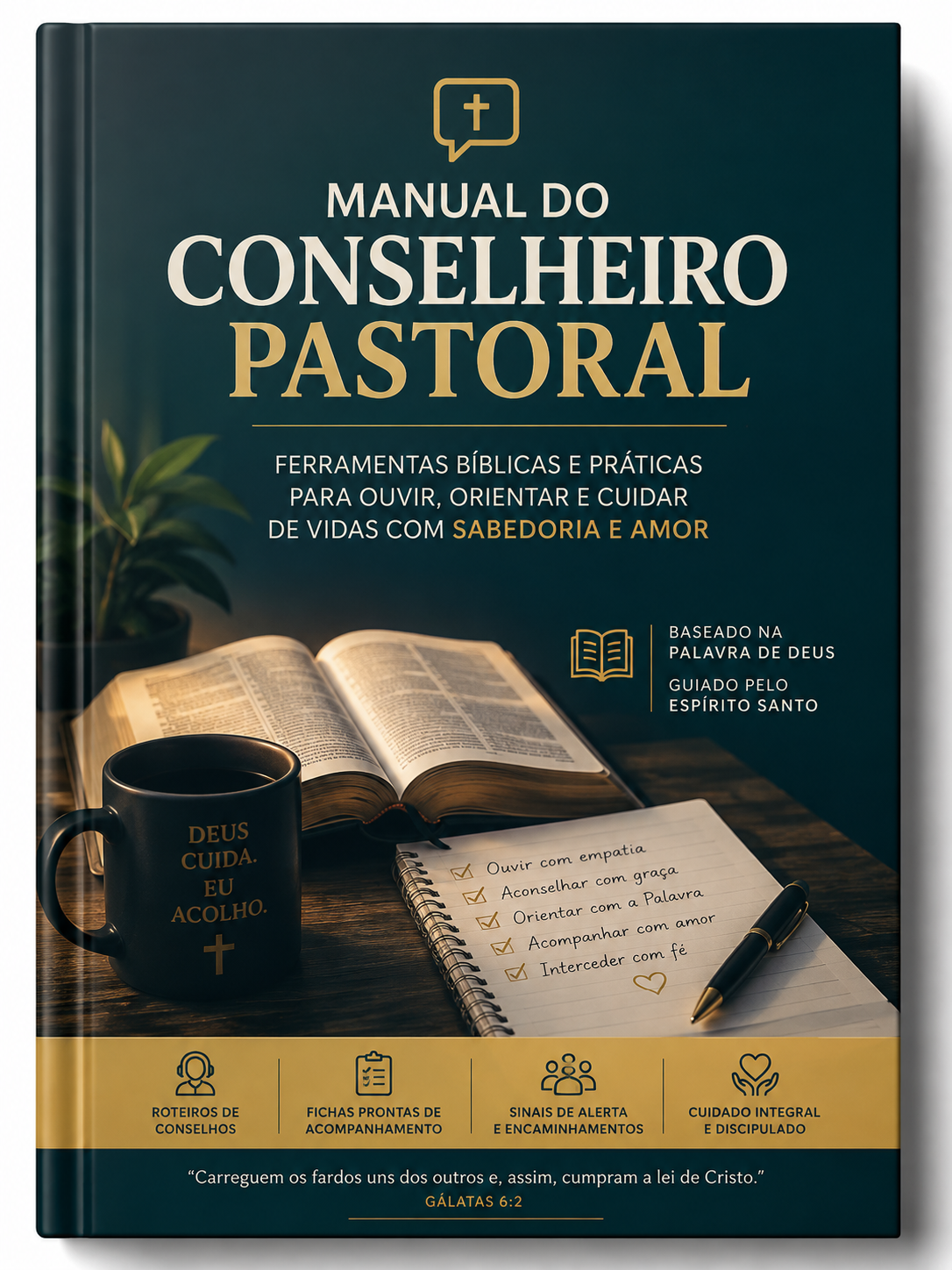 Capa do e-book Manual do Conselheiro Pastoral